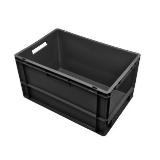 EUROBOX CONTAINER 4633 Plastic Storage Crate PSS6434